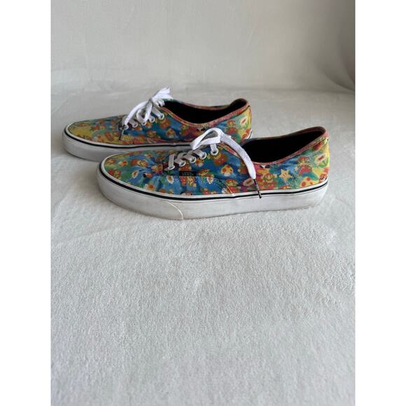 Vans Nintendo Super Mario Brothers Sneakers Skater Gamer Unisex Sz M 11 W 12.5 - Picture 1 of 12